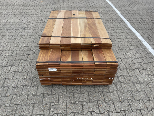 Guyana Ipé Geschaafd 21x140mm (Country Grade) - lengte 24/125cm, 88/155cm