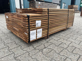 Guyana Ipé Geschaafd 21x140mm (Country Grade) - lengte 24/125cm, 88/155cm