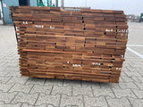 Guyana Ipé Geschaafd 21x90mm (Country Grade) - lengte 13/395cm, 73/430cm, 165/490cm