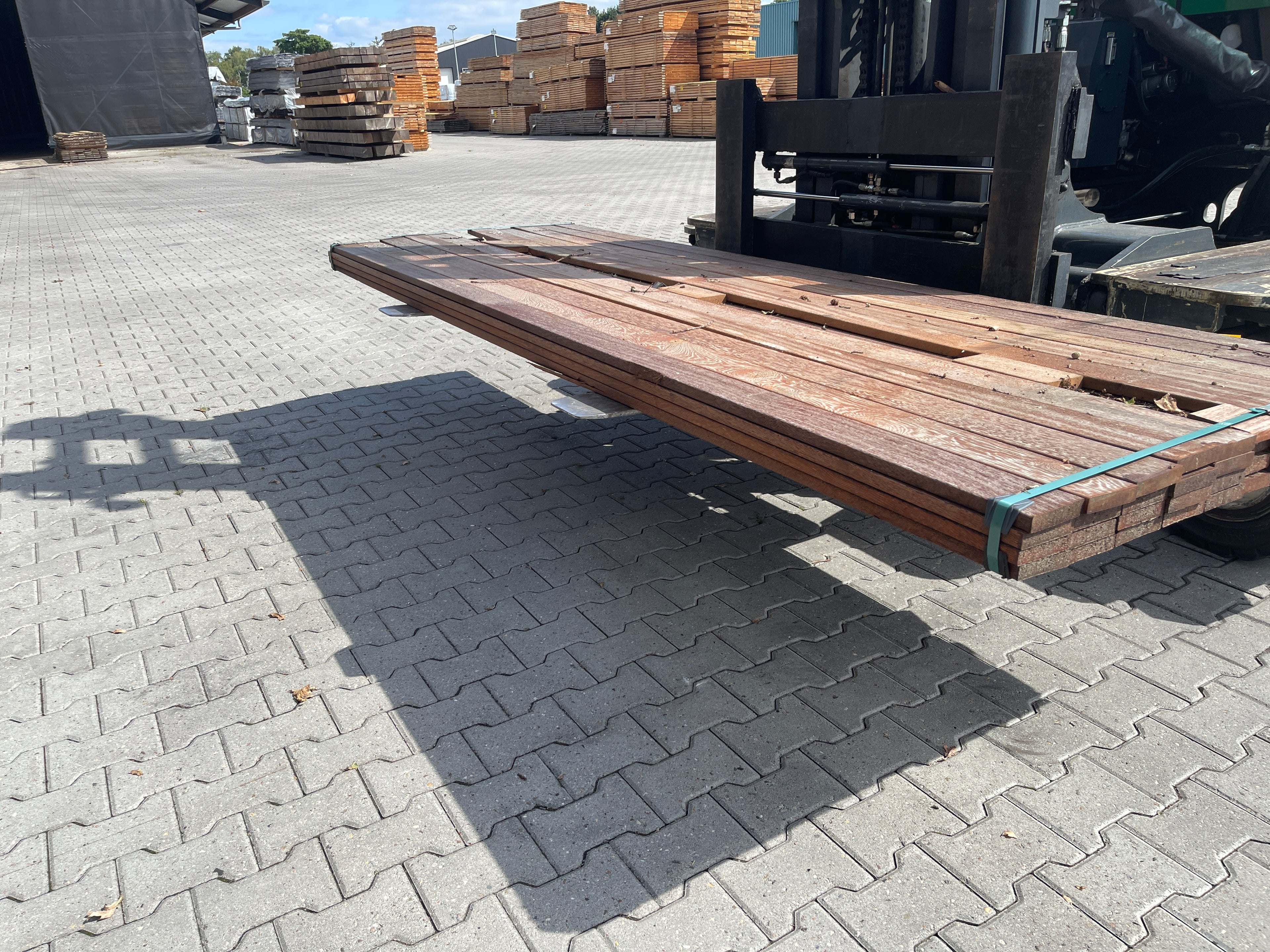 Angelim Pedra Planken Geschaafd 21x90mm - lengte 305cm, 43 stuks