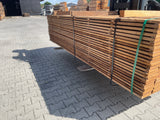 Guyana Teak Beschoeiingsplanken 20x150mm - lengte 300cm, 138 stuks