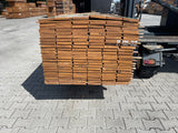 Guyana Teak Beschoeiingsplanken 20x150mm - lengte 450cm, 138 stuks