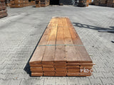 Angelim Pedra Planken Fijnbezaagd 20x200mm - lengte 450cm, 50 stuks