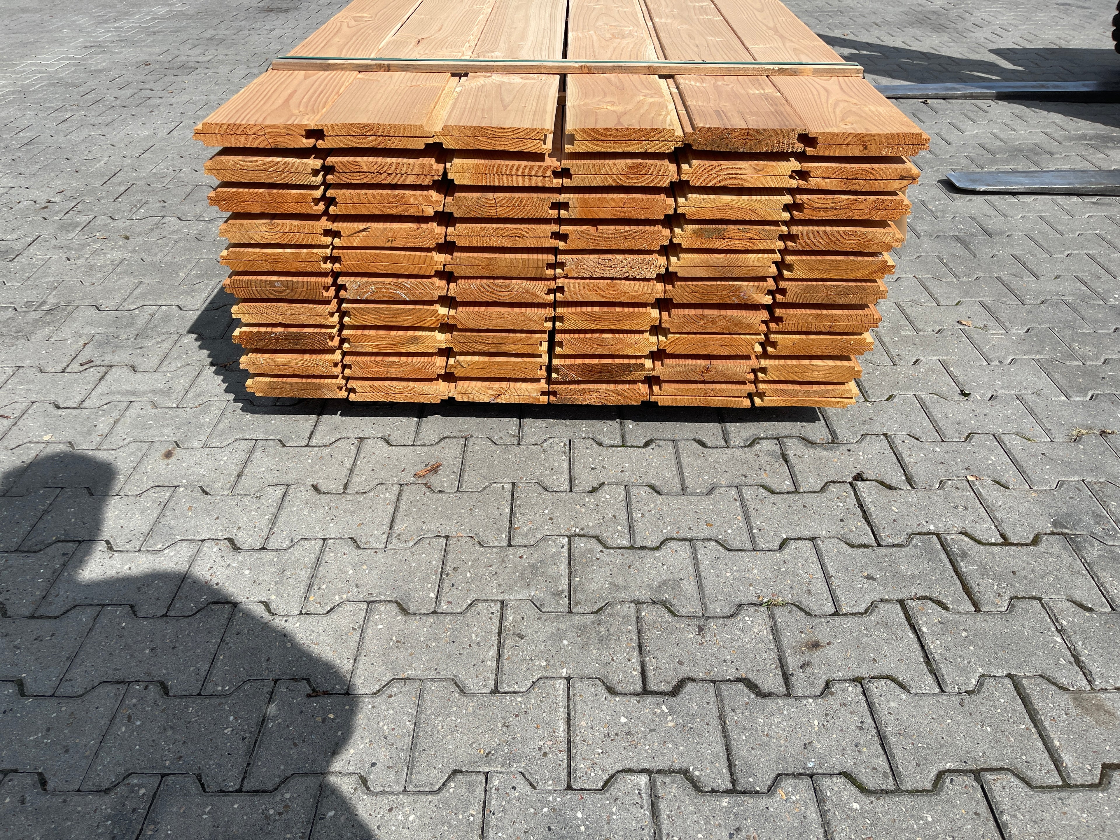 Douglas Wisselsponning 18x190mm - Lengte 400cm, 120 stuks