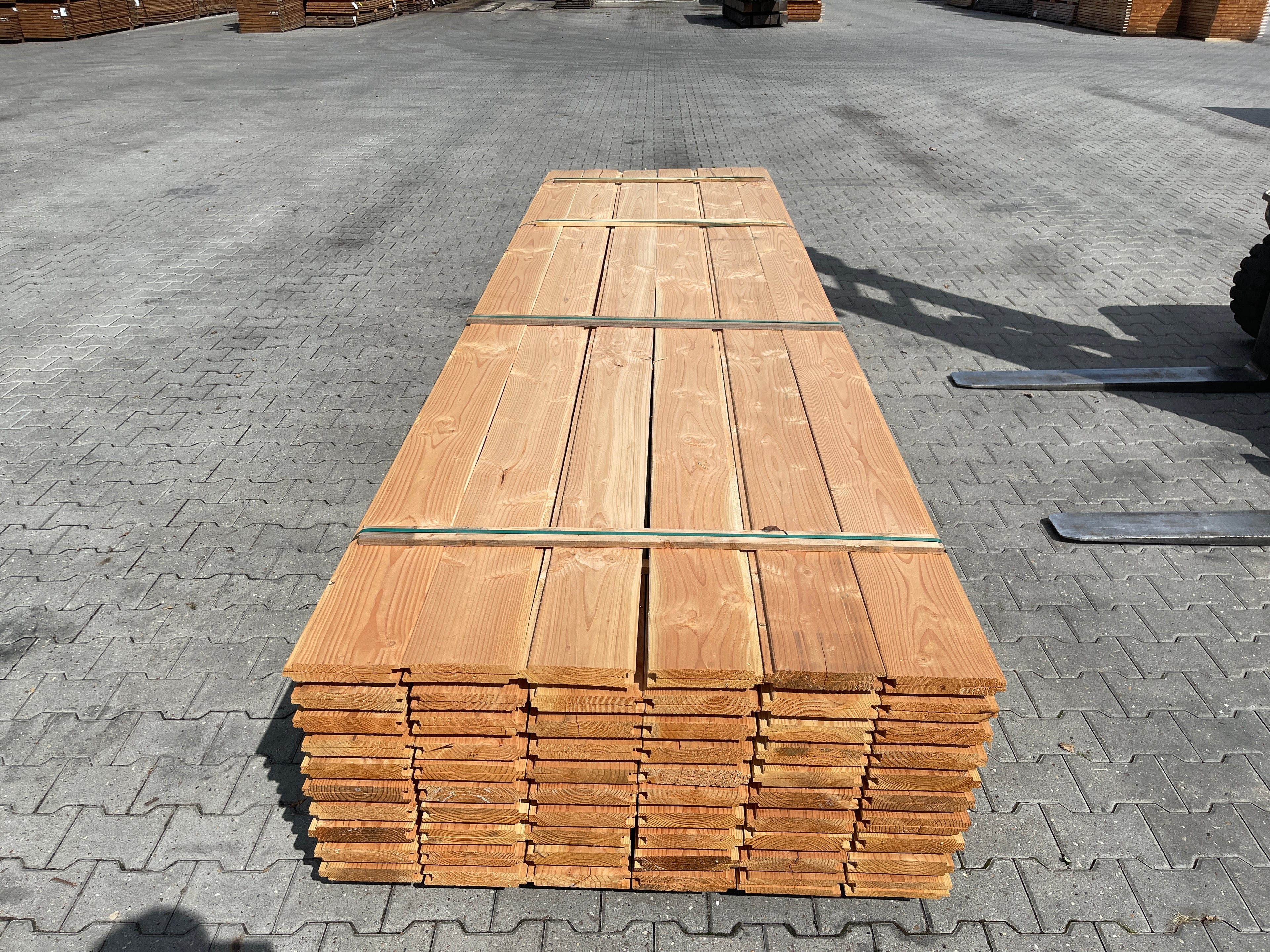 Douglas Wisselsponning 18x190mm - Lengte 400cm, 120 stuks