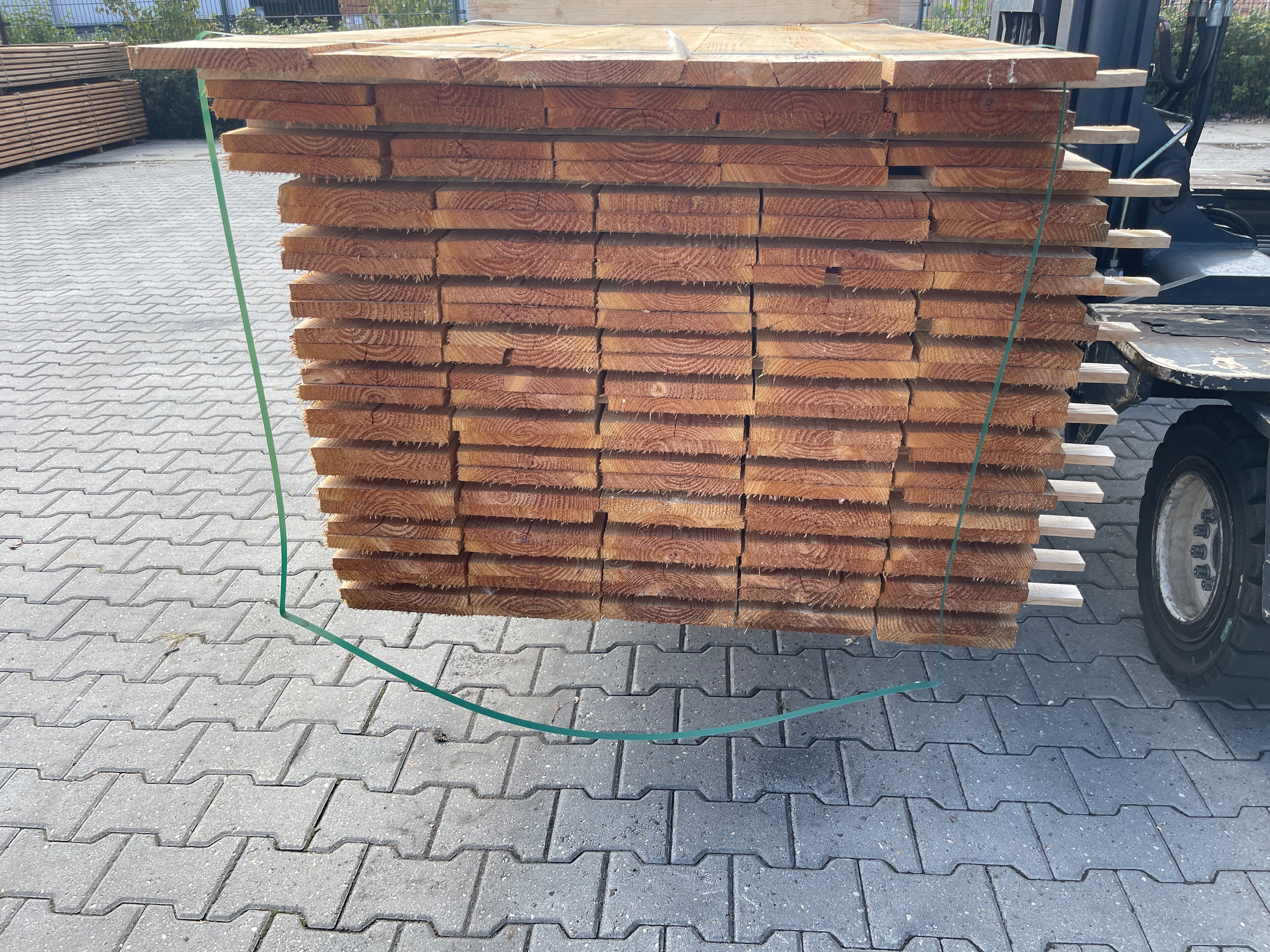 Douglas Planken Fijnbezaagd 22x200mm - Lengte 300cm, 135 stuks