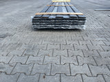 Grenen Design Profiel Zwart Gecoat 21x145mm - Lengte 420cm, 75 stuks