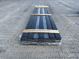Grenen Design Profiel Zwart Gecoat 21x145mm - Lengte 420cm, 75 stuks